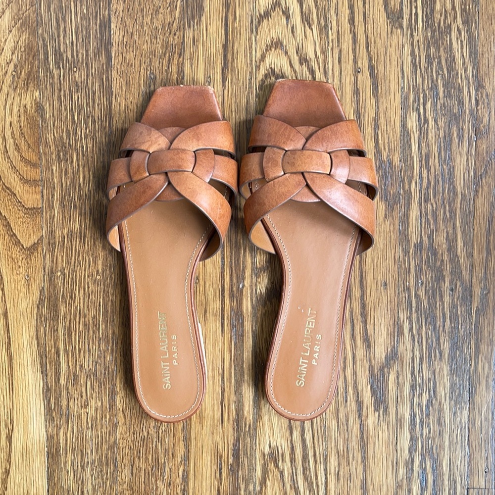 Saint Laurent Tribute Mules nu pieds size 36